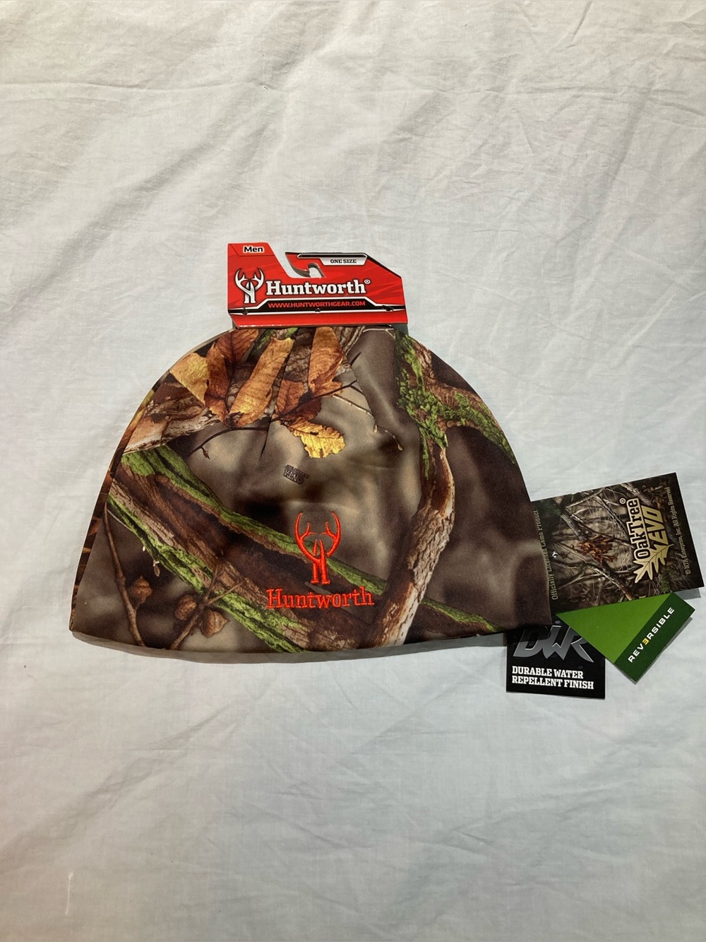 Huntworth Oaktree Reversible Beanie, one size fits most, NWT!